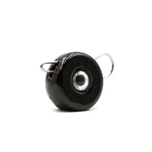 Painted Detachable Eccentric Silvereyes Sinker with Ears Black