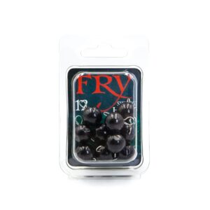 Set de plumbi vopsiți cu urechi detașabili Black (blister)