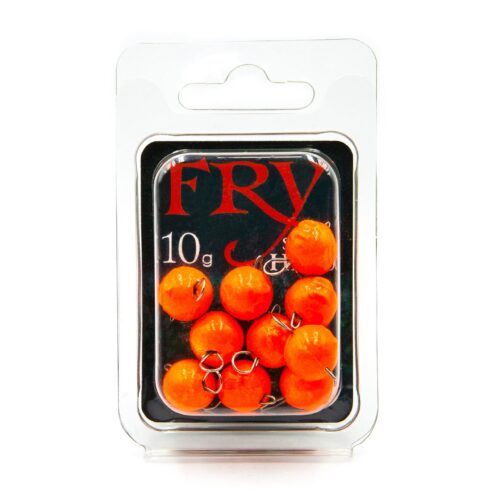 Набір грузил фарбованих Вухань розбірний Orange (блістер)