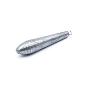 Plumb pentru crap Torpedo cu inel, nevopsit
