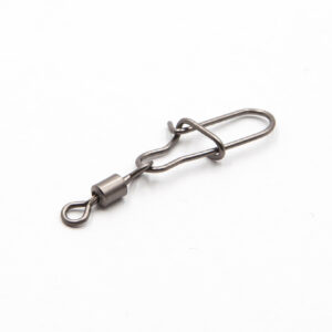 Barrel Swivel with Snap Black Nickel