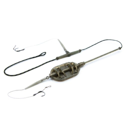 Montură Standard Method Classic Flat L Romanian cu leadcore (2 cârlige)