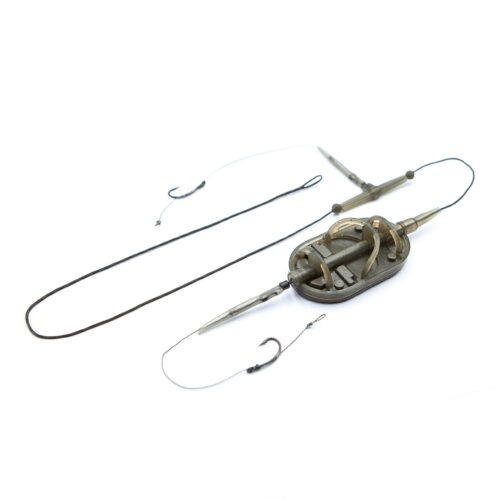 Montură Lux Method Arc Flat XL cu leadcore Climax (2 cârlige)