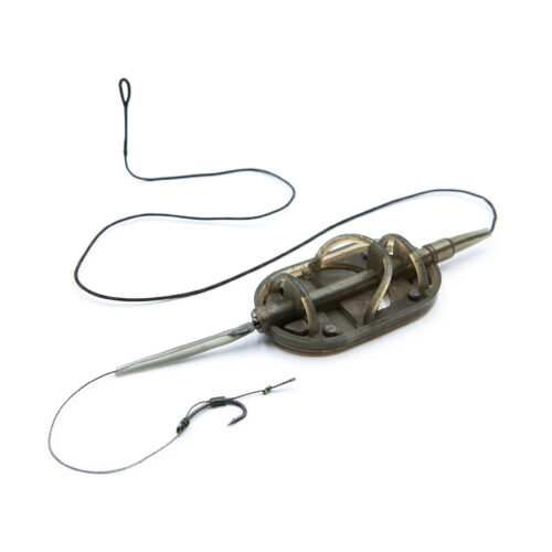 Montură Premium Method Arc Flat XL cu leadcore Climax (1 cârlig)