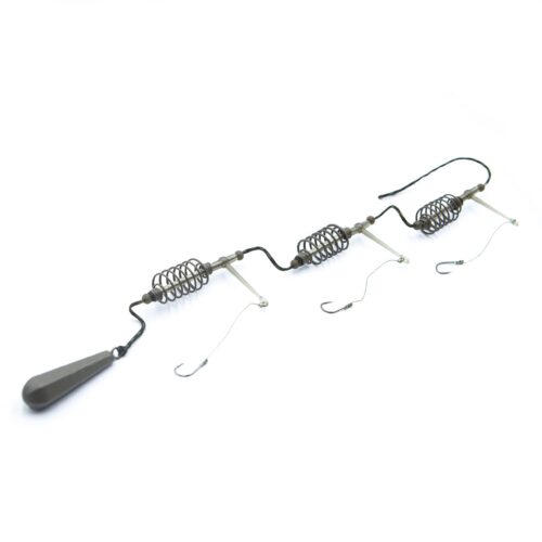 Montură Pentru caras cu leadcore (3 cârlige)