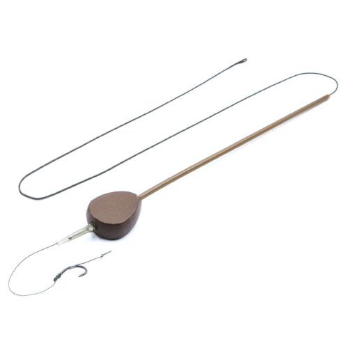 Montură crap Premium in-line Plat Romanian cu leadcore Climax (1 cârlig)